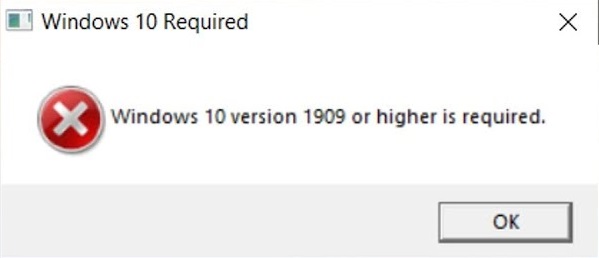 The Last of Us Windows 10 Version 1909 Or Higher Is Required