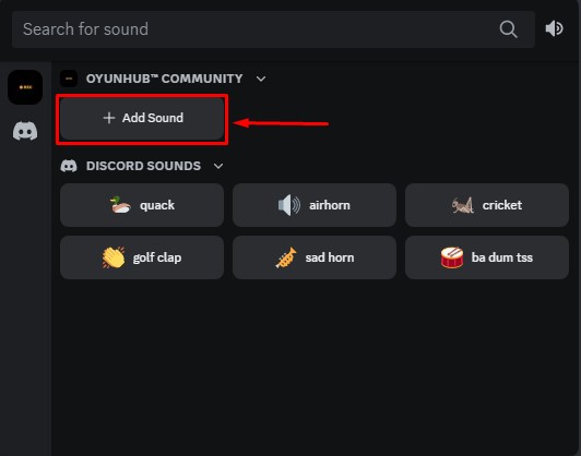 Discord Soundboard Add Sound