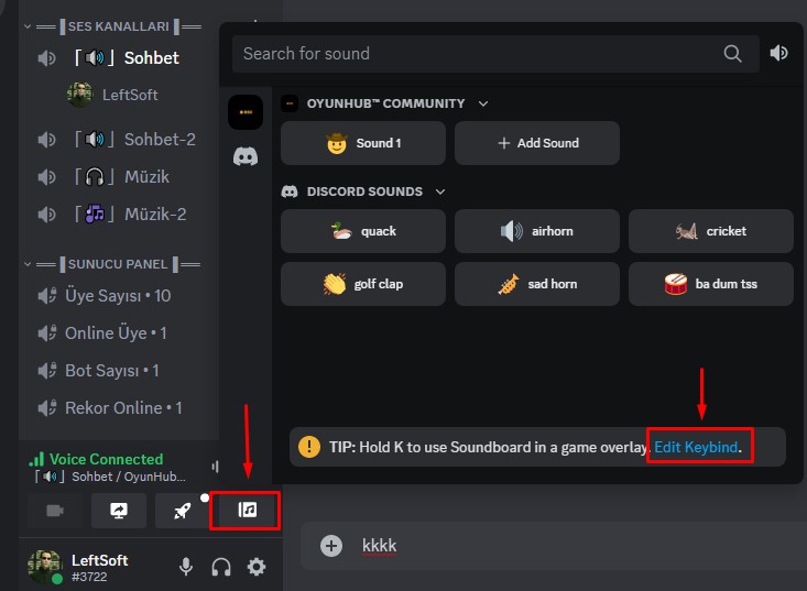 Discord Soundboard Keybind