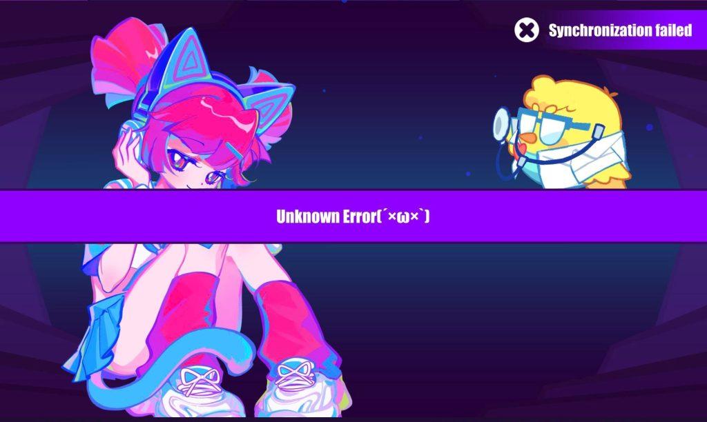 Muse Dash Unknown Error