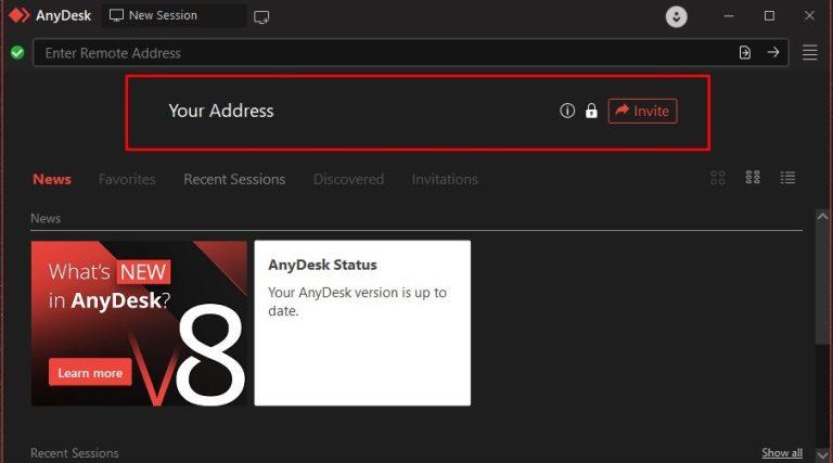 Anydesk ID Not Showing - Fix To Error